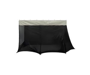 Gralara Tente de Coffre de Voiture Auvent de Véhicule Abri de Queue Extension de Voiture en Tissu Oxford et Maille Respirante Couverture Spacieuse pour, Blanc Ivoire