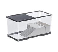 Gralara Terrarium pour, Robuste et Muni d'un Couvercle, Habitat pour Reptiles, Aquarium pour, Serpents et Petits Reptiles, Moyen