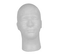 Gralara Tête de Perruque En Polystyrène pour Hommes