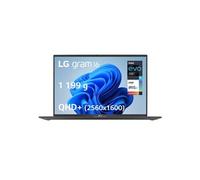 Gram 16" WQXGA Intel Core i5 1340p RAM 16 Go LPDDR5 512 Go SSD Intel Iris Xe Plateforme Intel Evo