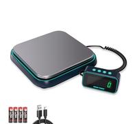 GRAM PRES Balance d'expédition numérique pour colis 86 lbs/0,1 oz - Balance postale de haute précision avec hold/tara/affichage LCD séparé, pèse-lettres en acier inoxydable