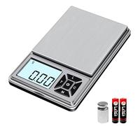 GRAM PRES Balance digitale de poche 300g x 0.01g de précision，Micro Mini Balance de Haute Précision Poids Numérique Grammes et Oz Pour Bijoux, Diamants，Flèches, Poudres, Herbes et Aliments
