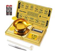 GRAM PRES Balance milligramme de haute précision,50g/0.001g Mini balance gramme de poche digitale,Balance Mg pour peser des poudres,bijoux,médecine,pierres précieuses,rechargement