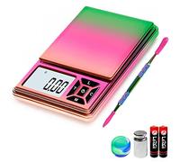 GRAM PRES Balance numérique de poche 300g/0.01g de précision，Petite balance à poudre pour bijoux Gram et Oz avec poids de 50g，Pesage numérique à grammes