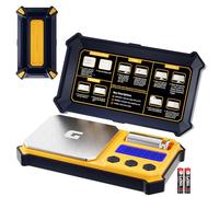 GRAM PRES Balance numérique de poche 300g x 0.01g, petite balance portable de précision, poids numérique en grammes et en onces pour les bijoux, les poudres et les médicaments, avec poids de 50g