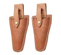 Grame De Pruneau En Cuir En Cuir À Main Gaine De Gaine De Jardin Princer Des Ciseaux Avec Un Snap 2pcs, Un Étui De Pruneau, Un Support À Main, Un Étui D'outil De Jardin