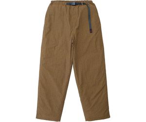Gramicci - Pantalon décontracté avec protection UV - Mini Check Nylon Pant Brown Check en Nylon - Taille M - Marron Marron M
