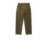 Gramicci - Pantalon en velours côtelé vert olive - Homme - Pantalons - Vert - Taille: S