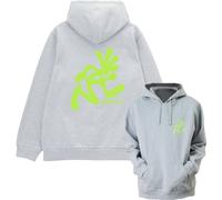 Gramicci - Sweat à capuche en jersey molletonné - Running Man Hooded Sweatshirt Heather Grey pour Homme en Coton - Taille S - Gris Gris S