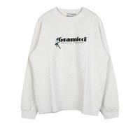 Gramicci - SweaT-shirt à Manches Longues avec Imprimé Graphique - Homme - Sweatshirts et sweats à capuche - Gris - Taille: XL