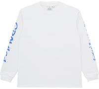 Gramicci - T-shirt en coton biologique - Freedom LS Tee White pour Homme en Coton - Taille M - Blanc Blanc M