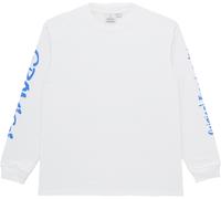 Gramicci - T-shirt en coton biologique - Freedom LS Tee White pour Homme en Coton - Taille XL - Blanc Blanc XL