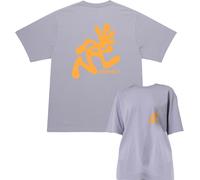 Gramicci - T-shirt en coton biologique - Running Man Tee Lavender pour Homme en Coton - Taille L - Violet Violet L