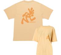 Gramicci - T-shirt en coton biologique - Running Man Tee Mango pour Homme en Coton - Taille XL - Orange Orange XL