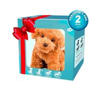 Gramigg 2025 New AI Robot Dog Smarts Realistic Puppies Interactive Plush for Adults Kids Walking Barking Tail Wagging Interactive Plush