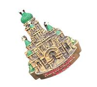 Gramigg Aimants de réfrigérateur vintage détaillés pour les sons de voyage et les amateurs d'histoire cathédrale autocollants magnétiques 3D