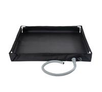 Gramigg Bas De Camping Sauvegarde l'espace Pan Pliage Polyvalent avec Drains pour La Base Camping en Plein Air