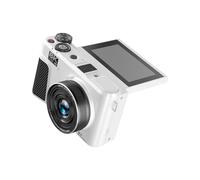 Gramigg Caméra WiFi Écran 180 Degrés Lumière De Remplissage LED Caméra De Voyage 88mp Objectif Grand Angle Prise en du Zoom Numérique 18X Photographie