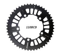 Gramigg Chaîne de vélo 34/39/50/53T 110BCD 130BCD Plateau de vélo à vitesse unique pour vélo de route