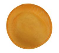 Gramigg Chapelet de chapeau partiel en polyacrylate fin personnalisable pour les amateurs traditionnels, jaune, taille unique