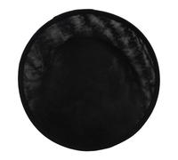 Gramigg Chapelet de chapeau partiel en polyacrylate fin personnalisable pour les amateurs traditionnels, Noir , taille unique
