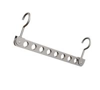 Gramigg Cintre Multi-crochets En Alliage D'aluminium 6/8 Trous Solution 'économie 'espace Pour Placard Buanderie Voyage Essentiel Cintre Multifonctionnel En Alliage 'aluminium