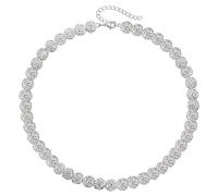 Gramigg Collier de baseball athlétique avec strass Disco Clavicule Chaîne Accessoire de sport élégant pour athlètes de compétition Collier coloré