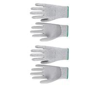Gramigg Gants De Protection HPPE Solides Mettant En Évidence La Résistance Coupures 5 Étapes Et À L'abrasion Revêtement Manuel PU Résistant Coupures Phase
