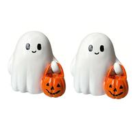 Gramigg Halloween Ghostly Figurine Résines Ghostly Statue Sculpture Table Centres De Table Monsters Statue Decors De Jardin pour Étagère Décorations Halloween