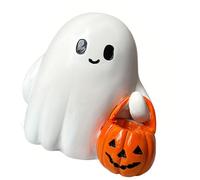 Gramigg Halloween Ghostly Figurine Résines Ghostly Statue Sculpture Table Centres De Table Monsters Statue Decors De Jardin pour Étagère Décorations Halloween