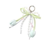 Gramigg Lanière de téléphone élégante avec perles de cristal et chaîne de bijoux pour coque de smartphone Accessoires à installation rapide Chaîne de téléphone décorative Fleur