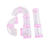 Gramigg Les Rongeurs De Hamster Suivent Le Jouet Gerbil Tube Exercice Tunnel pour Animaux De Compagnie Faites-Le Vous-même pour Les Furets Hamster Auto Assemble Jouet Petit Animal Tube