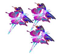 Gramigg Lot de 6 baguettes lumineuses avec transformations de couleur - Accès facile à la batterie - Portable - Pour enfants, événements festifs, festivals