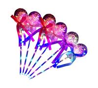 Gramigg Lot de 6 baguettes lumineuses avec transformations de couleur - Accès facile à la batterie - Portable - Pour enfants, événements festifs, festivals