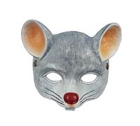 Gramigg Masque De Costume Souris Lavable En Mousse PU Accessoire Cosplay Animal D'Halloween Pour Adultes Et Masque Facial D'animal Jeux Rôle Les Fêtes
