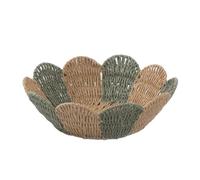 Gramigg Panier De Rangement Artisanal en Corde Papier avec Cadre en Fer pour Cuisine Salon Planificateur Polyvalent Panier Rangement Domestique À Usages Multiples