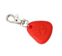 Gramigg Pendentif triangle lumineux en silicone pour chien de nuit avec longue batterie d'observabilité