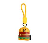 Gramigg Porte-clés gourmand pour sac à main, sac à dos, décoration de sac à main, cadeau de Saint-Valentin, Hamburger, One Size