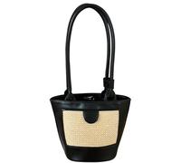 Gramigg Sac à bandoulière pour femme, sac à main sous les aisselles, sac à main pour femme, sac à main tendance pour fille, sac à main fourre-tout transparent et rangement, Noir , One Size
