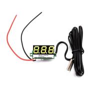 Gramigg Sonde en Acier Inoxydable De Mètre Température Numérique Large 4-28V pour Le Contrôle l'environnement Serres/Laboratoire Thermomètres Numériques Miniatures Haute Précision