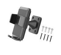 Gramigg Support mural pour téléphone portable avec accès à une main pour zones de cuisson - Universellement compatible avec tous les smartphones jusqu'à 18,3 cm - Résistant à l'huile - Étagère de