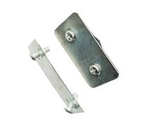 Gramigg Supports de renfort universels pour panier de vélo - Pinces en fer de type lourd - Plaque métallique pour améliorer la stabilité du panier de vélo