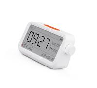 Gramigg Thermomètres numériques avec affichage en temps réel de la température et de l'humidité, réveil, mode calendrier pour mur, bureau, moniteur d'humidité et de température intérieure