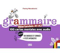 Grammaire A1-A2 - Néerlandais : 100 cartes mentales avec audio