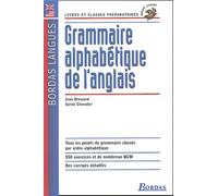 Grammaire alphabétique : Anglais