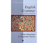 Grammaire anglaise
