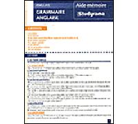 Grammaire anglaise