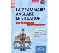 Grammaire anglaise en situation Les règles de la grammaire anglaise en contexte et par l'exemple - A2-B1-B2+ - Sophie Sebah - Ellipses - broché - Méthode de langue
