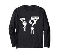 Grammaire Anglaise Ponctuation Enseignant Étudiant Anglais Majeur Manche Longue