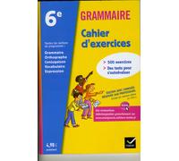 Grammaire Cahier D'exercices 6e